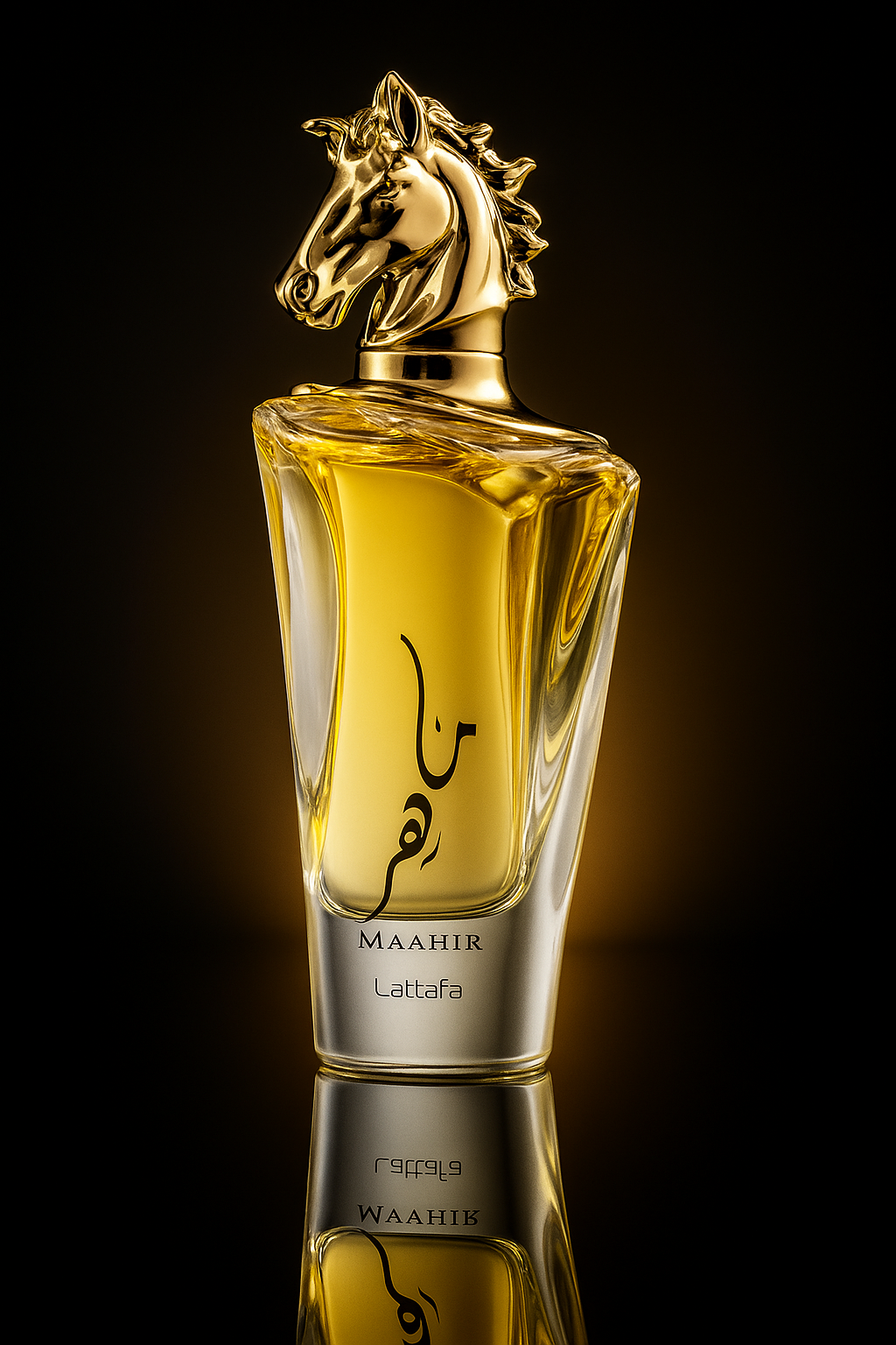Lattafa Maahir – The Gold Stallion | Luxury Long-Lasting Arabic Perfume for Men (100ml)